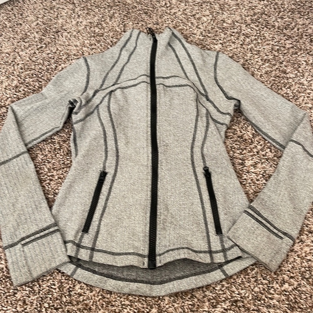 Lululemon Grey Define Jacket Size 8